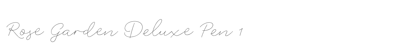 Rose Garden Deluxe Pen 1